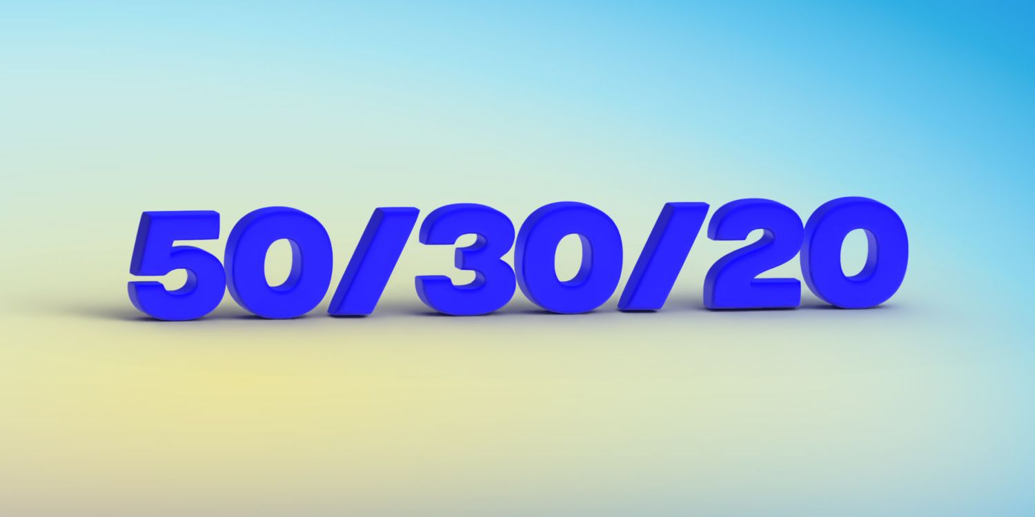 What’s the 50/30/20 Rule?